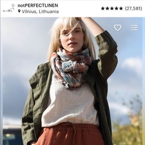 Notperfectlinen linen scarf